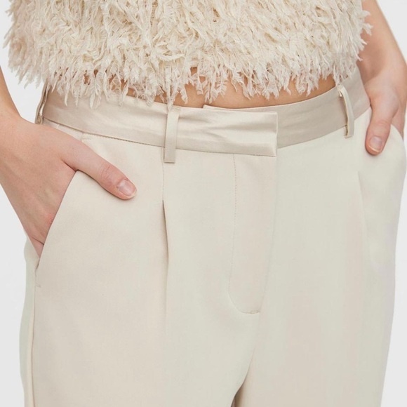 Vero Moda Cream Trousers - Picture 3 of 16